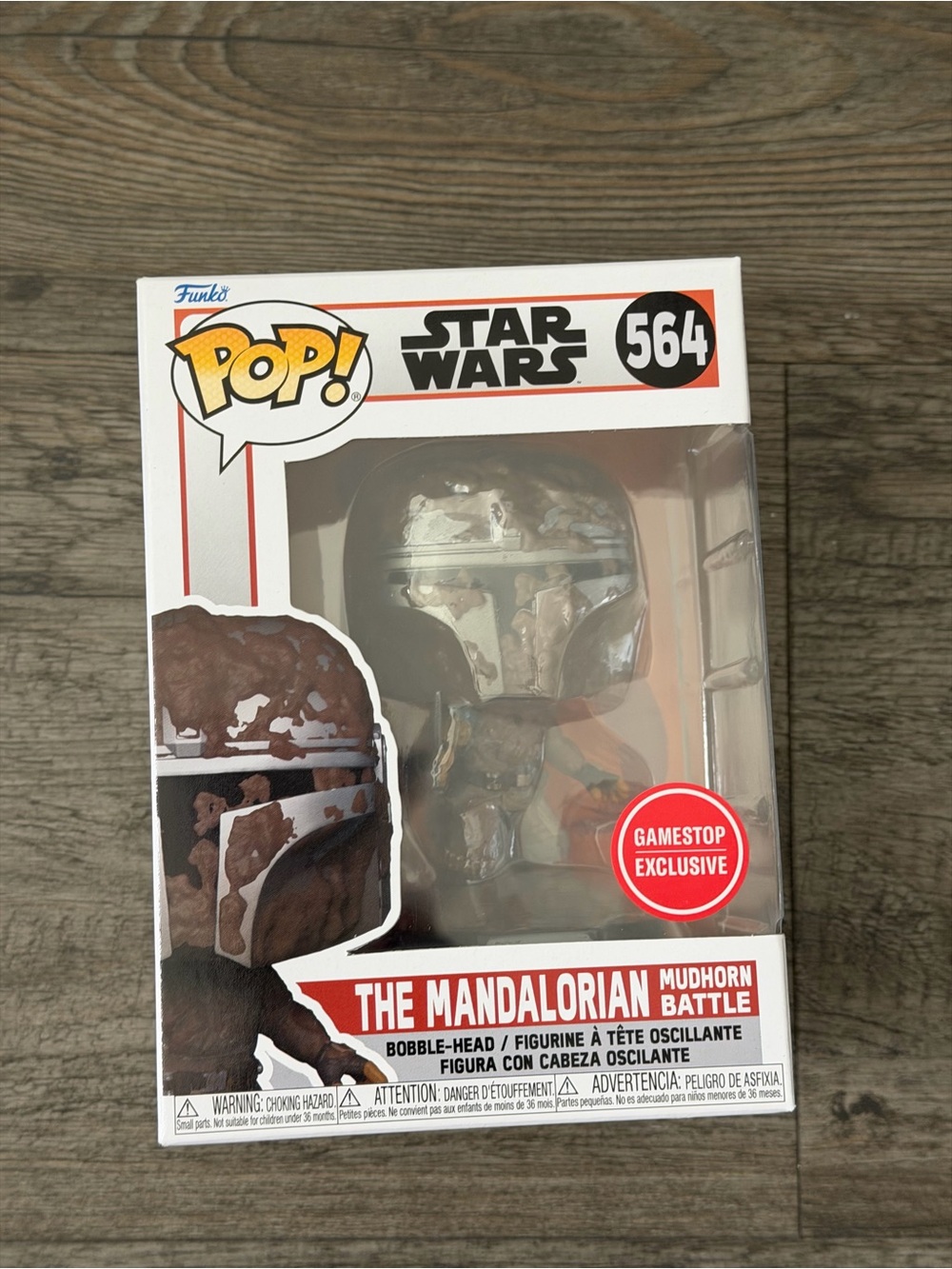 Funko Star Wars The Mandalorian Mudhorn Battle Pop! Vinyl GameStop Exclusive